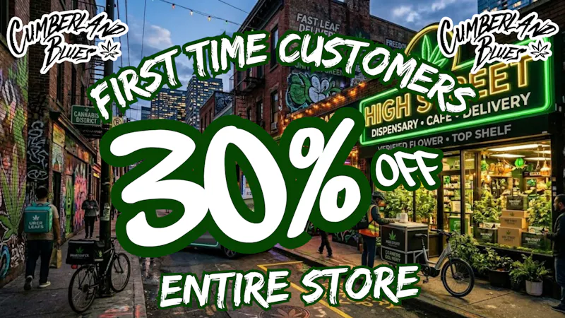 Cumberland Blues Delivery - Murrieta First Time Customers Get 30% OFF