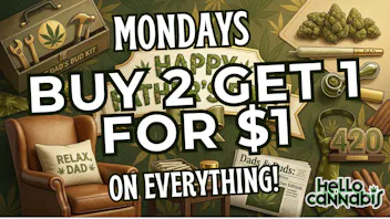 Hello Cannabis - Vista Buy 2 Get 1 on EVERYTHING!