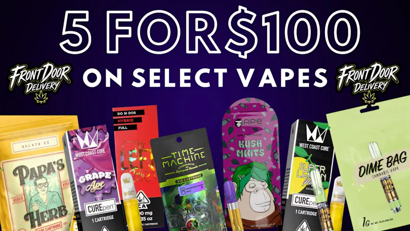 Front Door Enterprises - Temecula Get 5 Vapes for $100