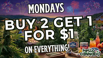 Hello Cannabis - Vista Buy 2 Get 1 on EVERYTHING!