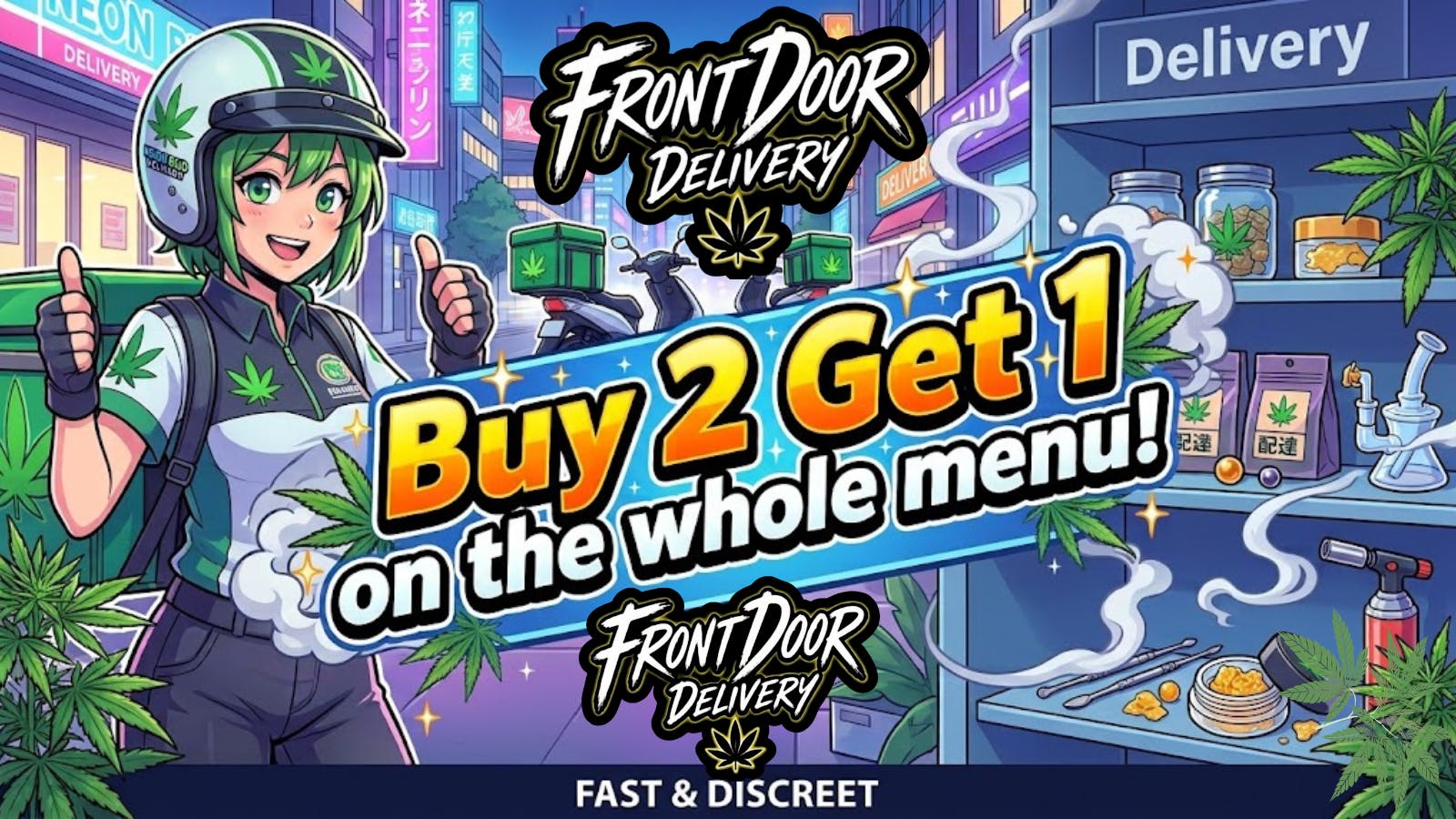 Front Door Enterprises - Perris Buy 2 Get 1 ON EVERYTHING!
