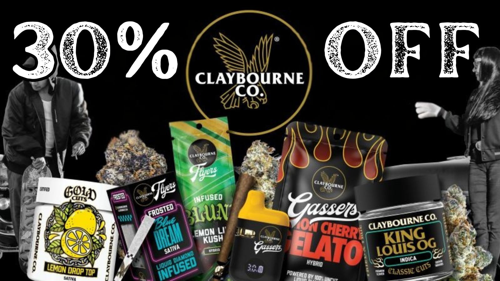 Hello Cannabis - Vista 30% OFF all Claybourne Co