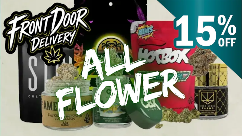 Front Door Enterprises - Riverside Get 15% OFF ALL FLOWER
