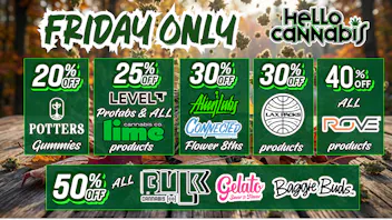 Hello Cannabis - Vista 40% OFF Rove, 30% OFF Alien Labs/Connected & more