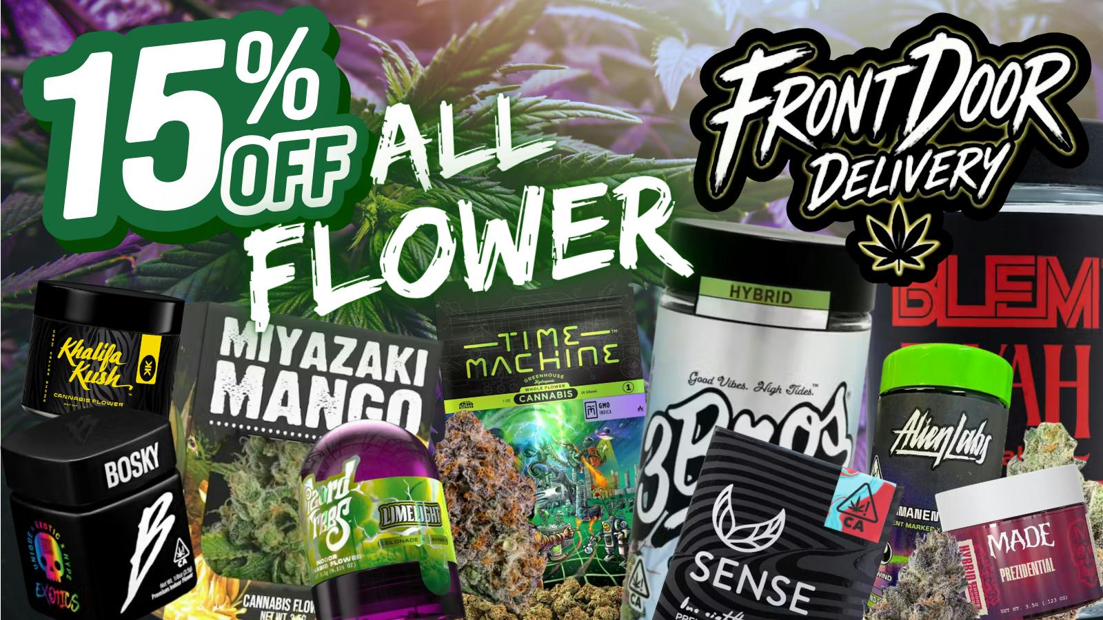 Front Door Enterprises - Corona 15% OFF ALL FLOWER