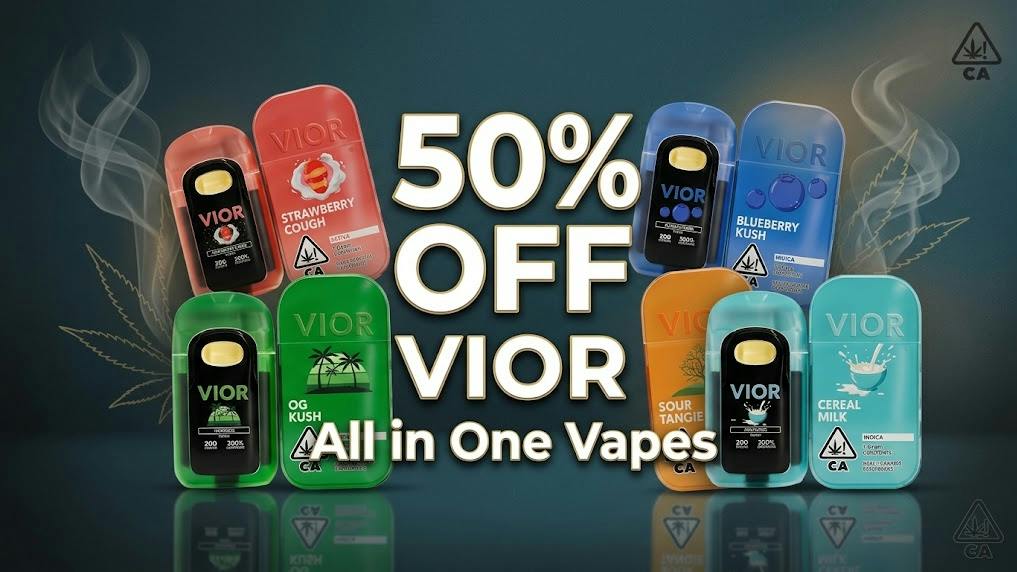 Hello Cannabis - Vista 50% OFF VIOR All in One