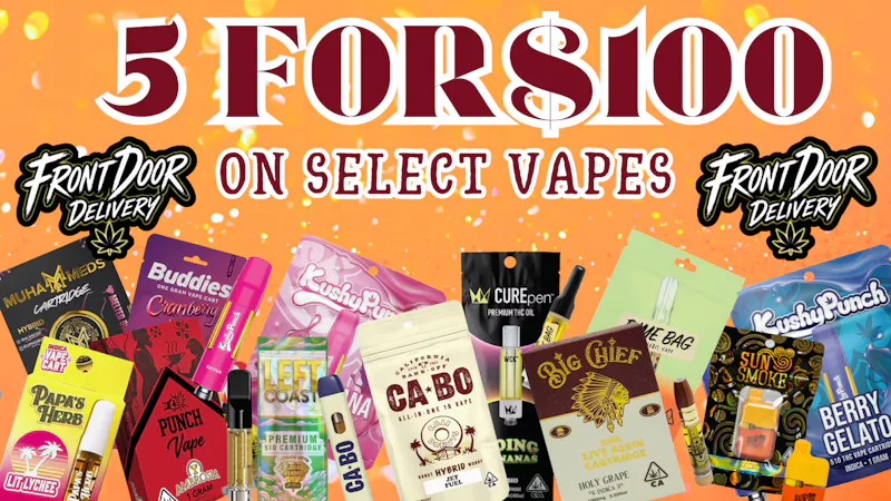 Front Door Enterprises - Fallbrook Get 5 Vapes for $100