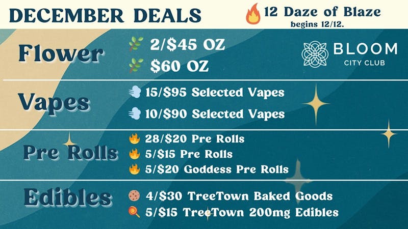 Bloom City Club Sturgis ❄️ December is Better At Bloom ❄️