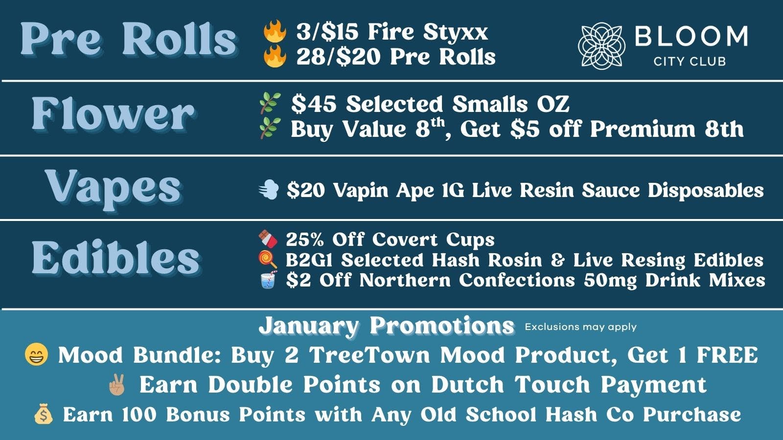 Bloom City Club Sturgis Find Dry January Alternatives for Less 🌿