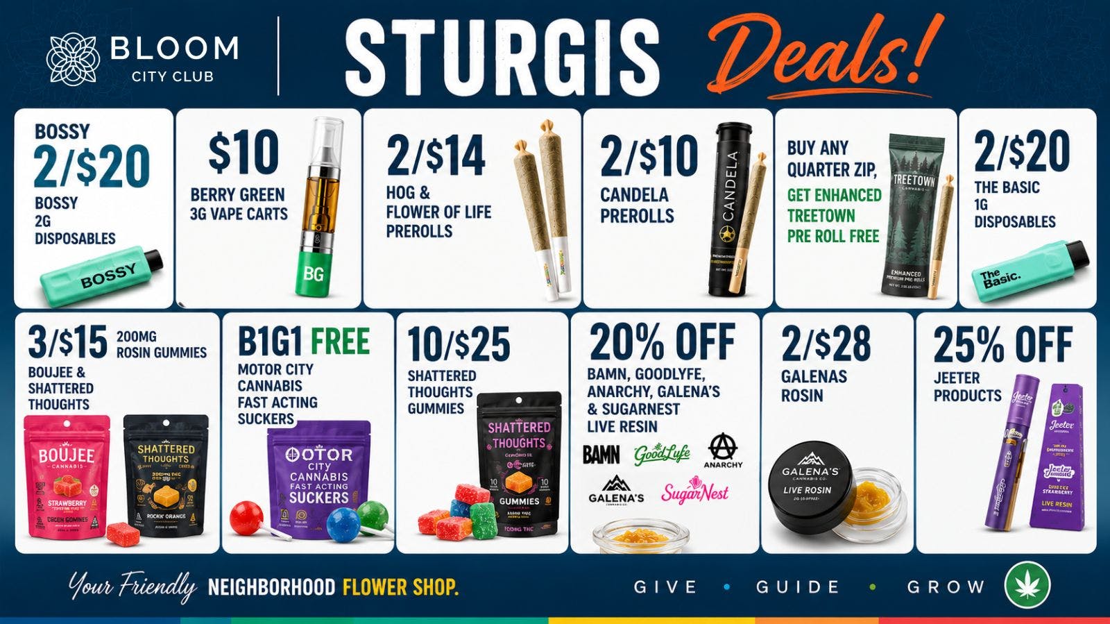Bloom City Club Sturgis 🌡️ As Temperatures Rise 💰 Prices Fall at Bloom