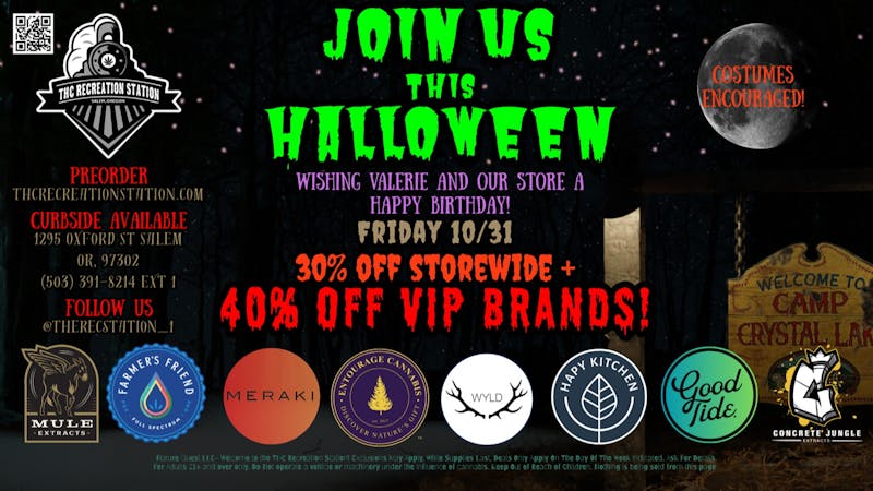 THC Recreation Station Salem 30% Off Storewide !