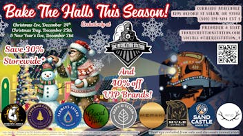 THC Recreation Station Salem 30% Off Storewide & 40% Off 10 select brands!