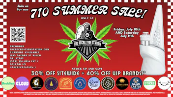 THC Recreation Station Salem Double Date 710 Sale!