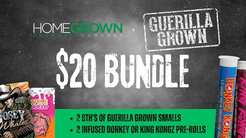 Homegrown : Lansing $20 Guerilla Grown Bundle