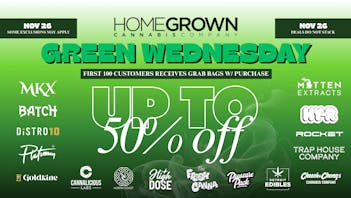 Homegrown : Lansing Green Wednesday Deals