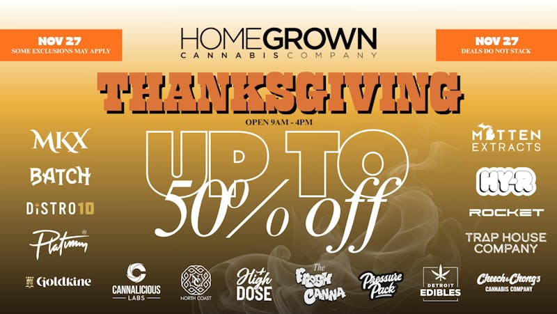 Homegrown : Lansing Thanksgiving Deals