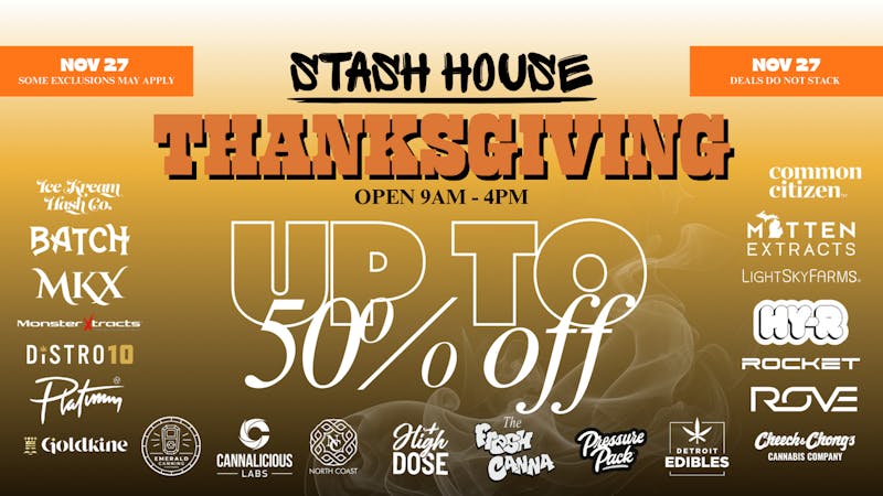 Stash House Thanksgiving Deals