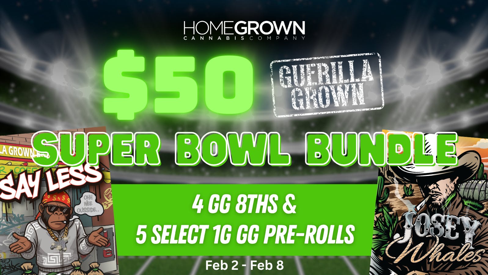 Homegrown : Lansing Super Bowl Bundle!!