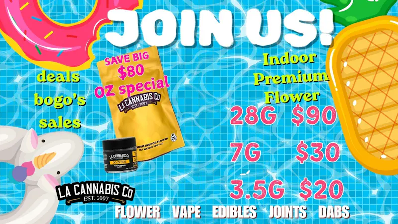 LA Cannabis Co - Los Angeles Join Us for Summer Savings! Unbeatable Prices