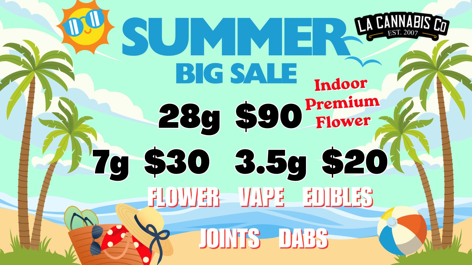 LA Cannabis Co - Los Angeles Good Vibes. Great Deals. All Summer Long!