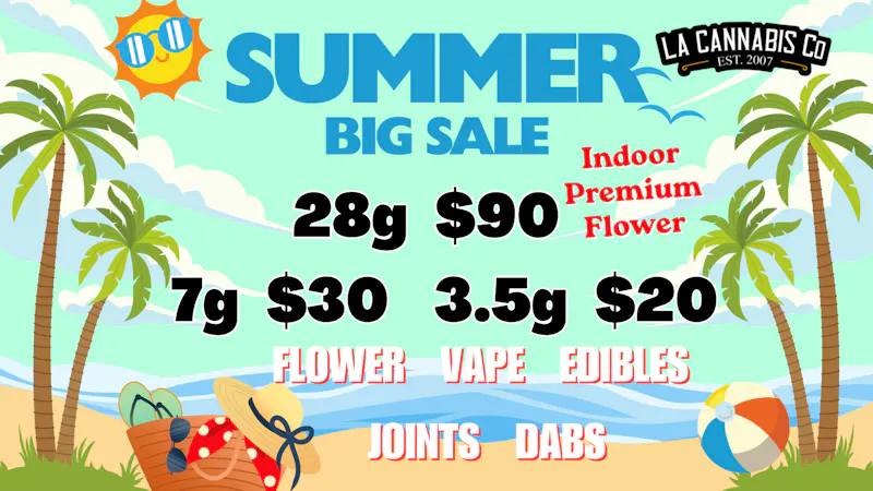 LA Cannabis Co - Los Angeles Good Vibes. Great Deals. All Summer Long!