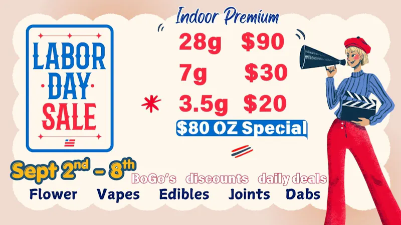 LA Cannabis Co - Los Angeles Labor Day Deals Are Here - All Week!