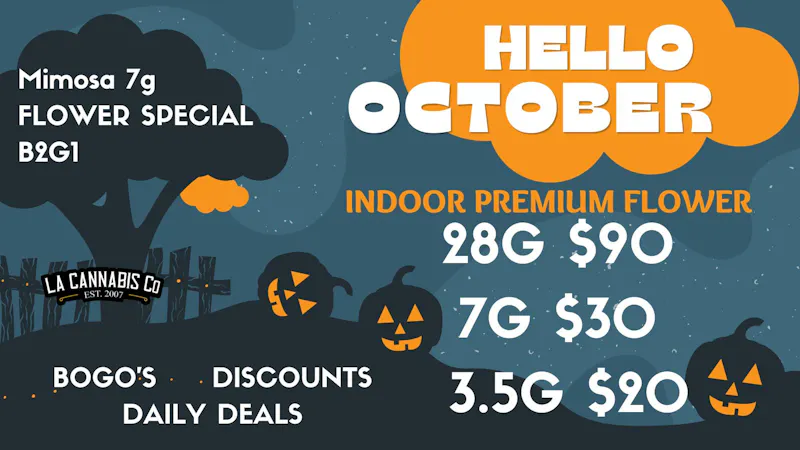 LA Cannabis Co - Los Angeles FALL INTO SOMETHING GOOD! Get high for the low