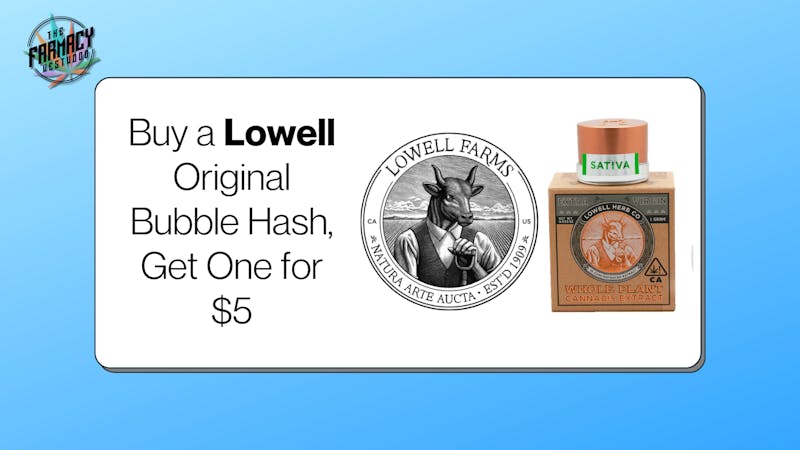 The Farmacy Westwood Lowell Bubble Hash B1G1