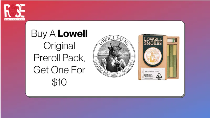 Rose Collective Cannabis & Weed Dispensary Lowell Original Preroll Pack Deal