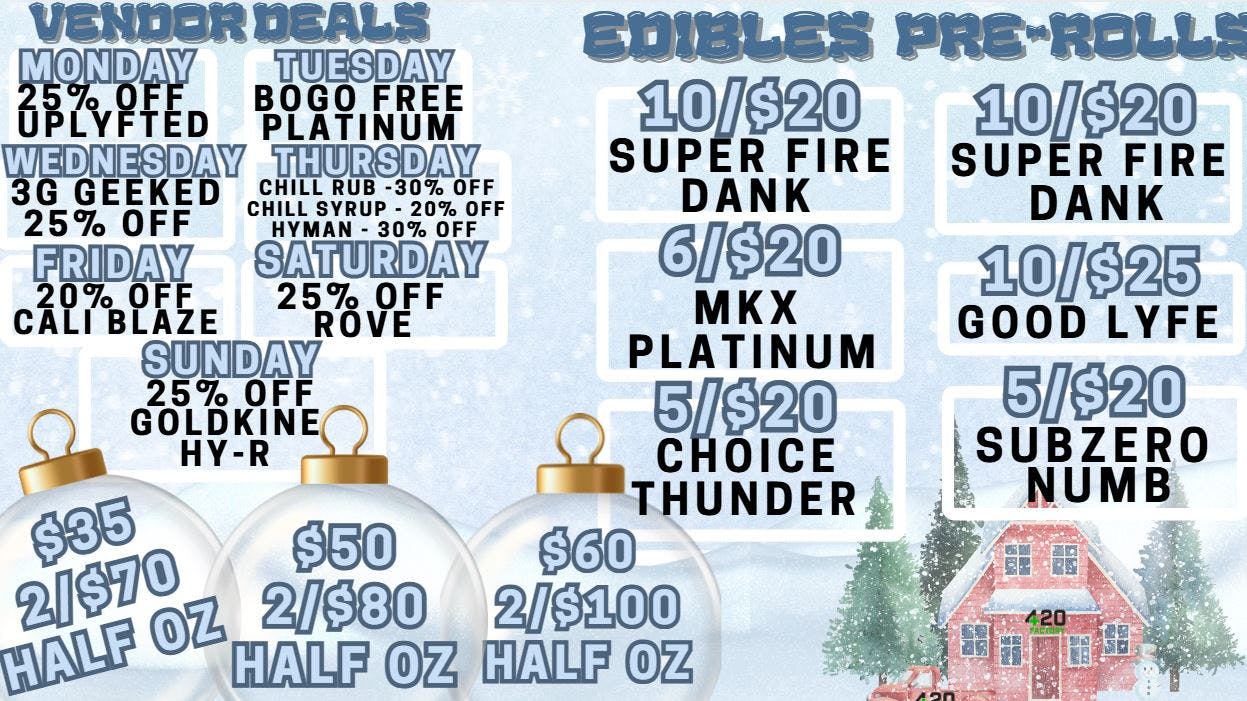 420 Factory - NOW REC 420 FACTORY DEALS