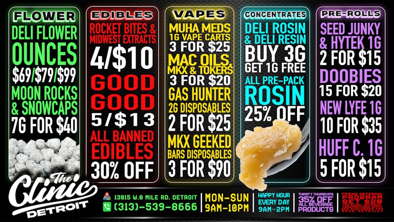 The Clinic - Detroit 8 Mile The Clinic Detroit Weekly Deals