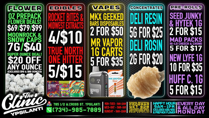 The Clinic - Ypsilanti The Clinic Ypsilanti Weekly Deals