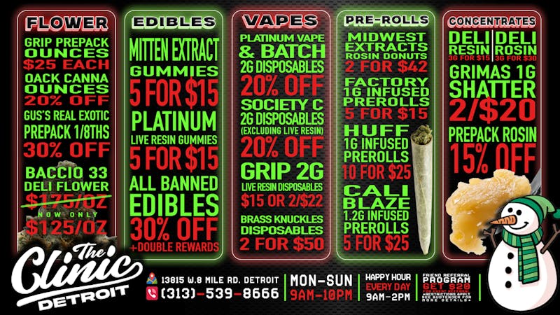The Clinic - Detroit 8 Mile The Clinic Detroit Holiday Deals