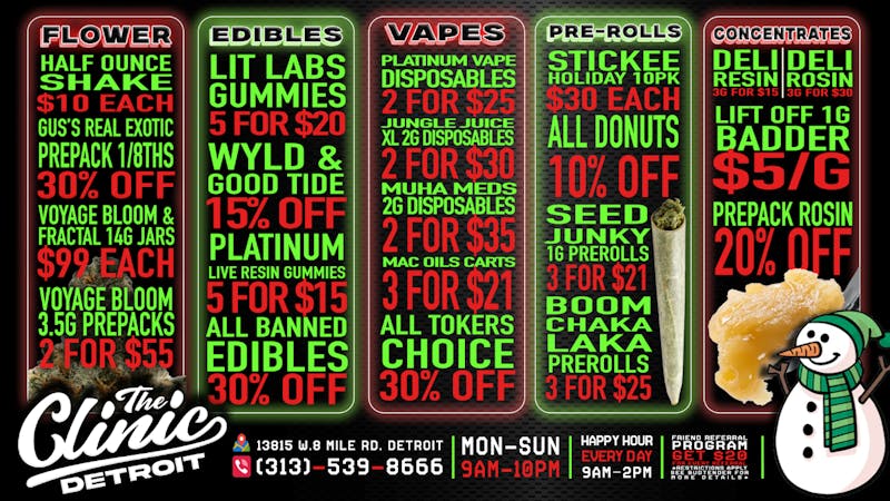 The Clinic - Detroit 8 Mile The Clinic Detroit Holiday Deals