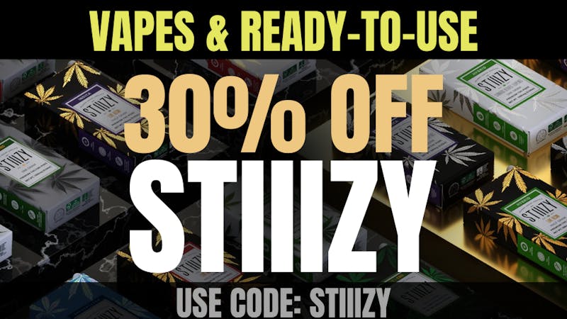 Humble Root 30% off STIIIZY - Vapes & Ready-to-Use