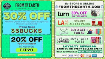 From The Earth 30% Off Orders & Daily Deals