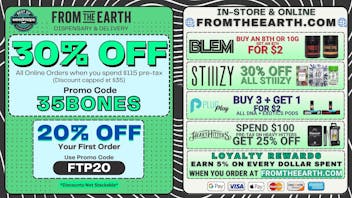 From The Earth 30% Off Orders & Daily Deals