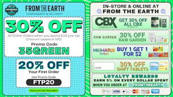 From the Earth - Delivery and Dispensary - South Long Beach 30% Off Orders & 20% Off FTP