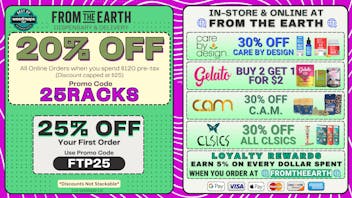 From the Earth – Delivery and Dispensary – Port Hueneme, Ventura County 20% Off Orders & 25% Off FTP