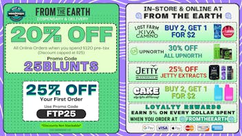 From the Earth - Delivery - Thousand Oaks 20% Off Orders & 25% Off FTP
