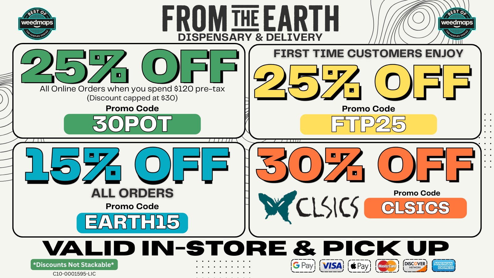 From the Earth - Orange County Santa Ana – Delivery & Dispensary 25% Off Orders & 25% Off FTP (SUNDAY DEALS)