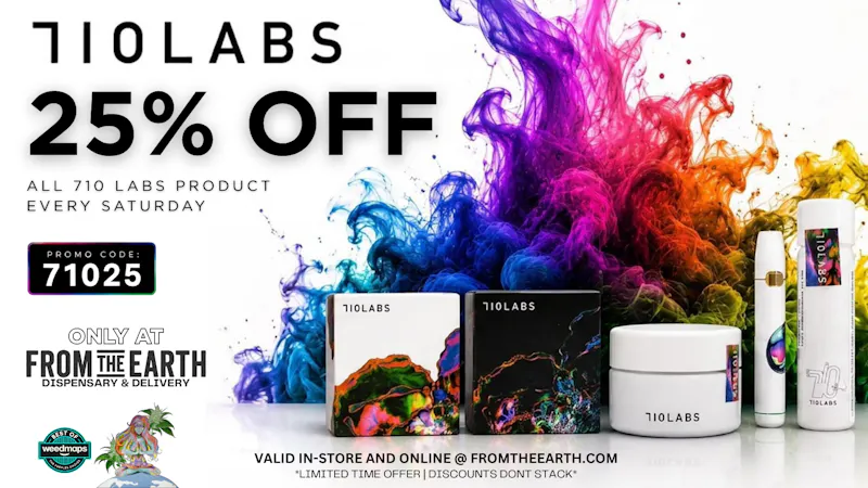 From the Earth – Newport Beach – Delivery and Dispensary SAVE 25% OFF ALL 710 LABS PRODUCTS