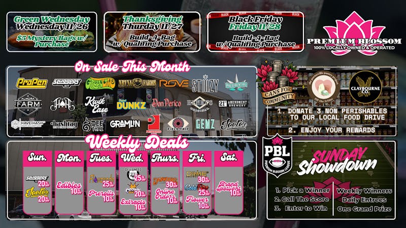 Premium Blossom Weekly Deals Up to 30% off