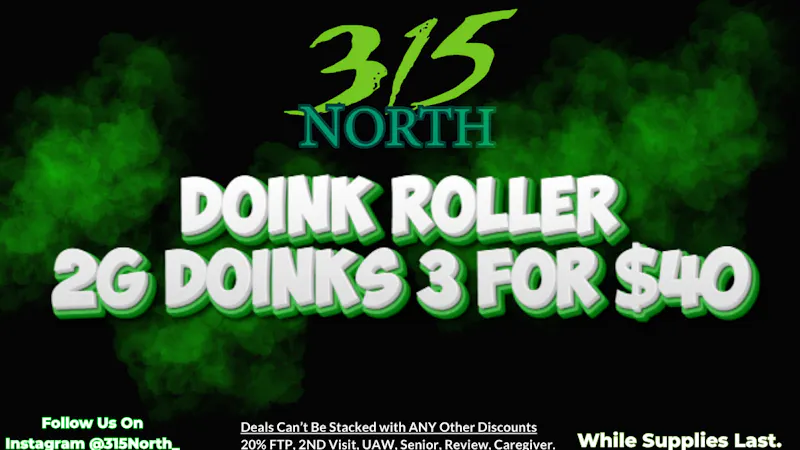 315 North 2G Doinks!! Grab 3 for $40