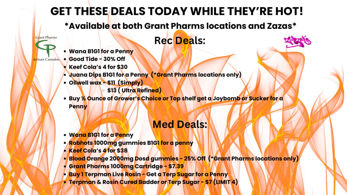 Grant Pharms II NEW RECREATION AND MEDICAL DEALS