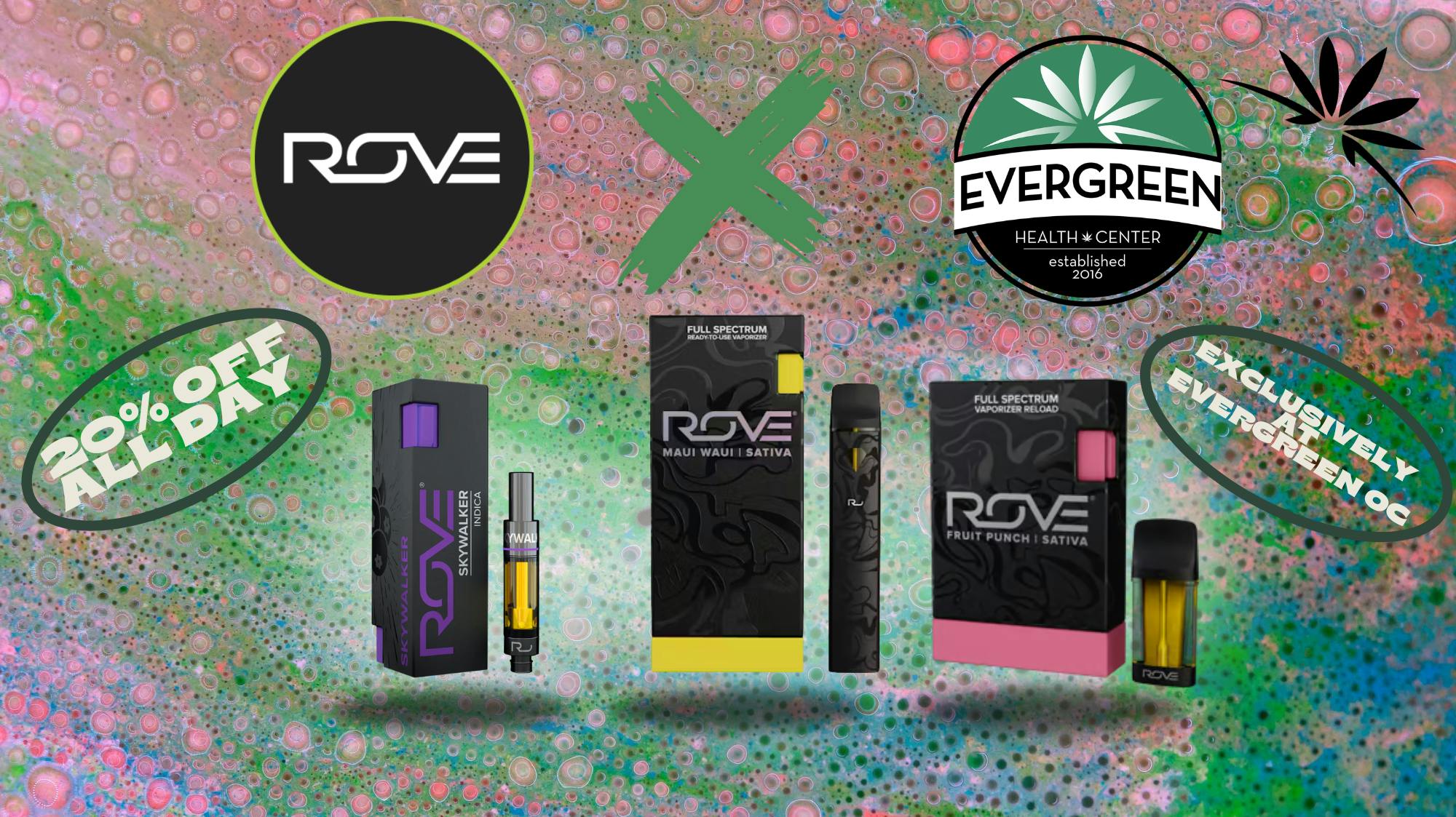 Evergreen OC ‼️20% Off Rove‼️