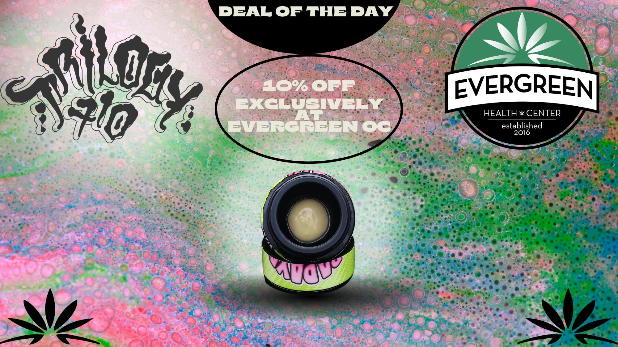 Evergreen OC Trilogy Thursday's 10% Off