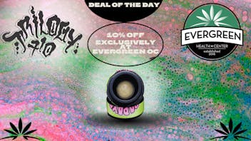 Evergreen OC Trilogy Thursday's 10% Off
