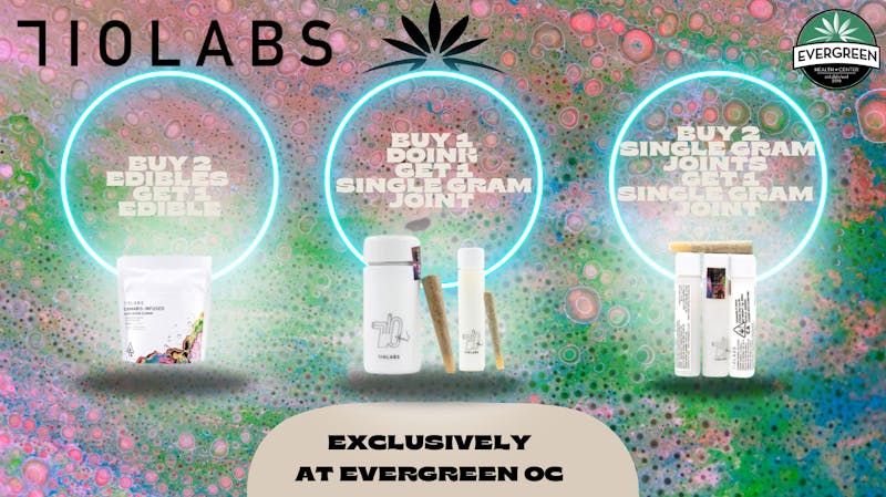 Evergreen OC - Taxes Included 710 Labs Daily Deals