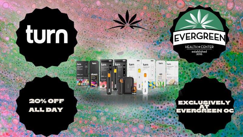 Evergreen OC - Taxes Included ‼️20% Off Turn‼️